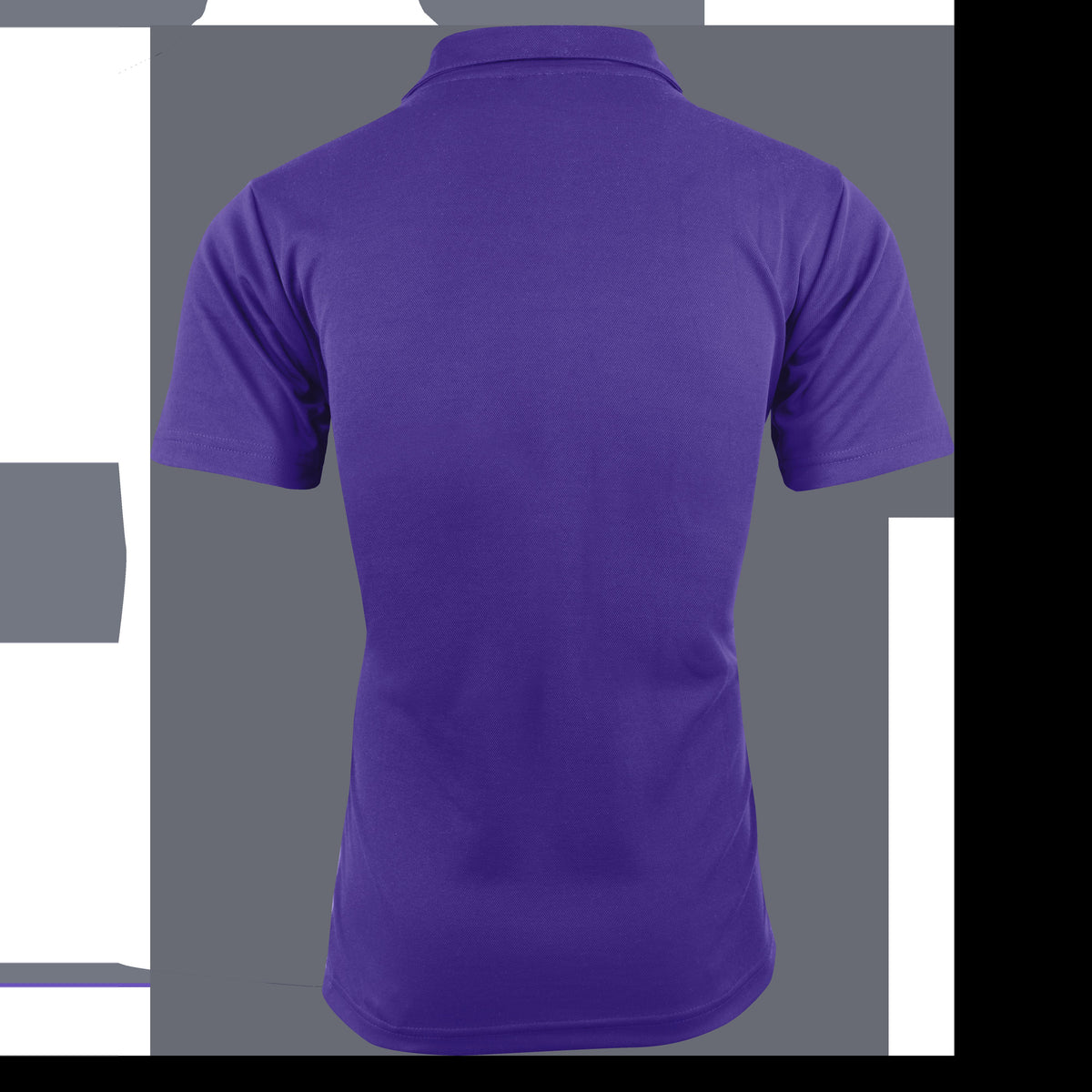 Aussie Pacific Paterson Mens Polo 1305 in Purple/White, back view