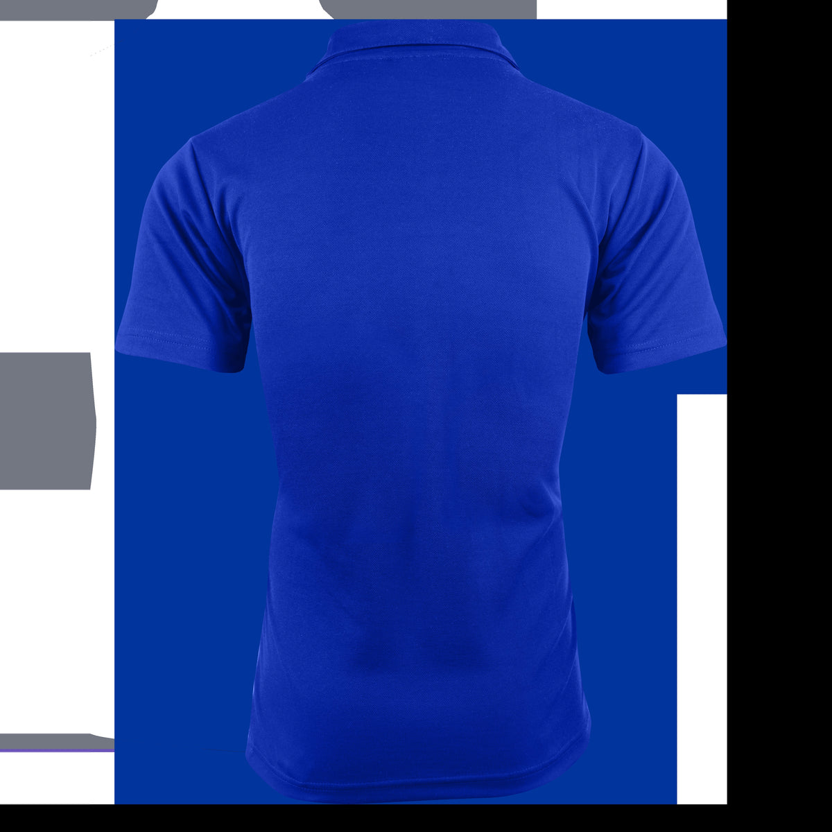 Aussie Pacific Paterson Mens Polo 1305 in Royal/White, back view