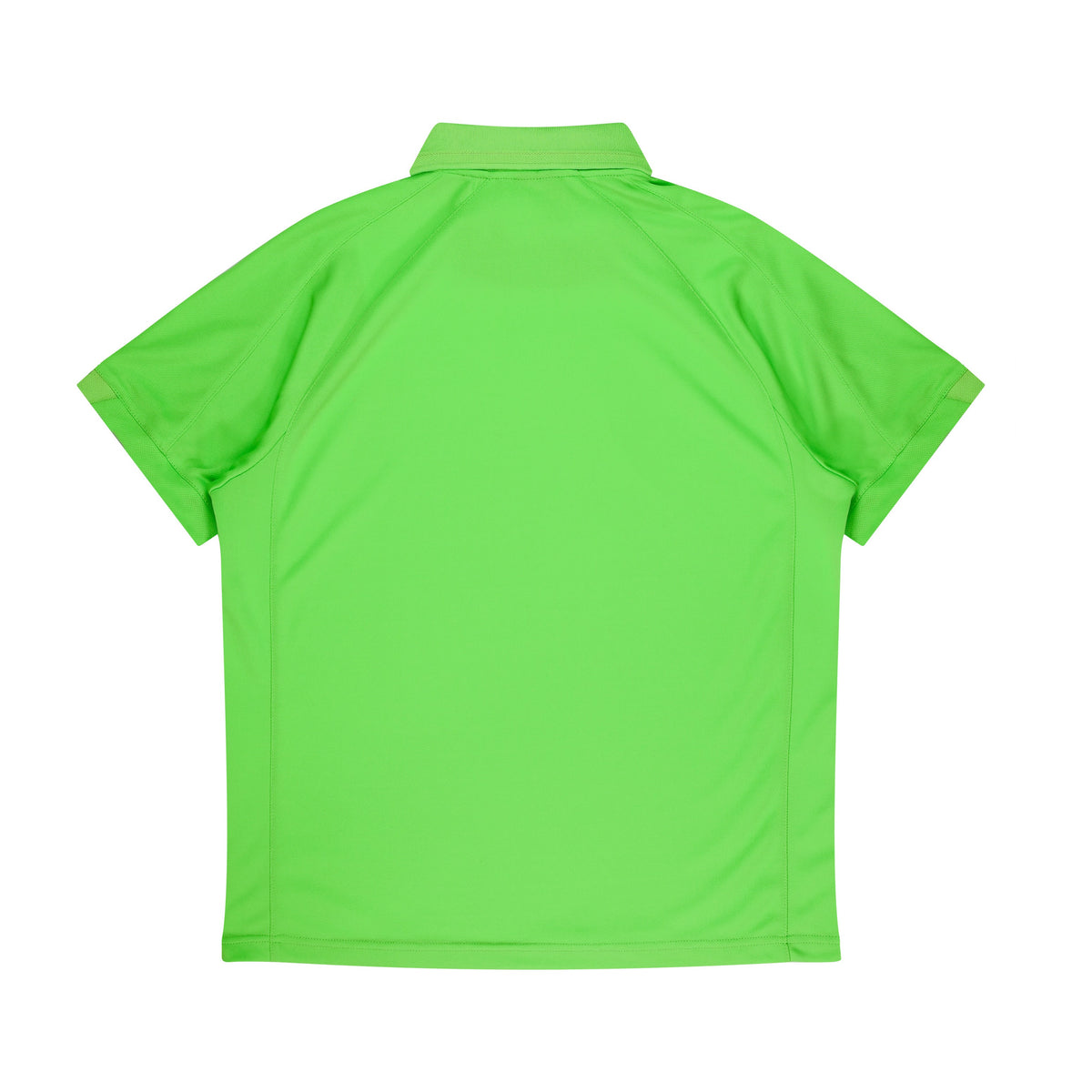 Aussie Pacific Flinders Mens Polo 1308 in Apple/Black, back view