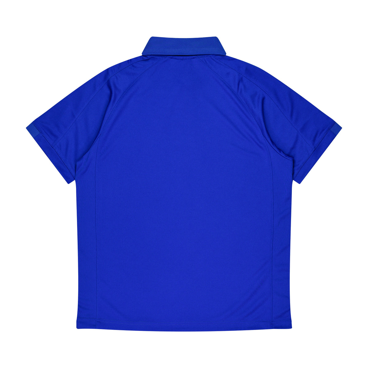 Aussie Pacific Flinders Mens Polo 1308 in Royal/White, back view