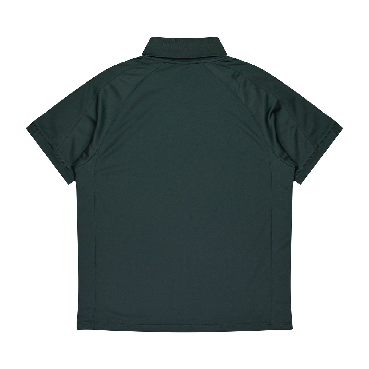 Aussie Pacific Flinders Mens Polo 1308 in Slate/Black, back view