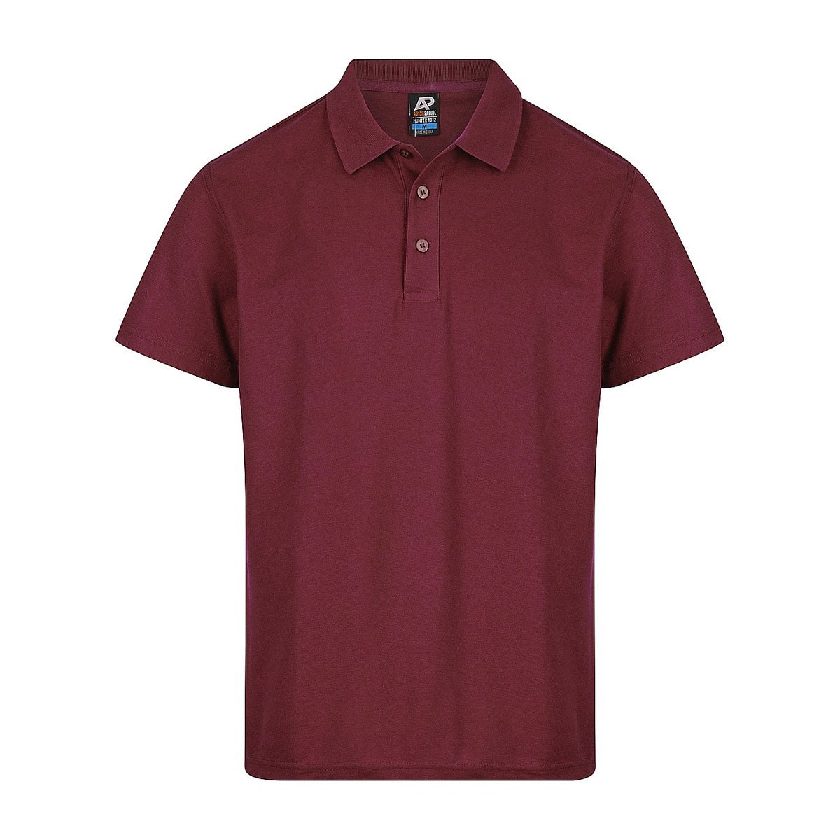 Aussie Pacific Hunter Mens Polo 1312 in Maroon