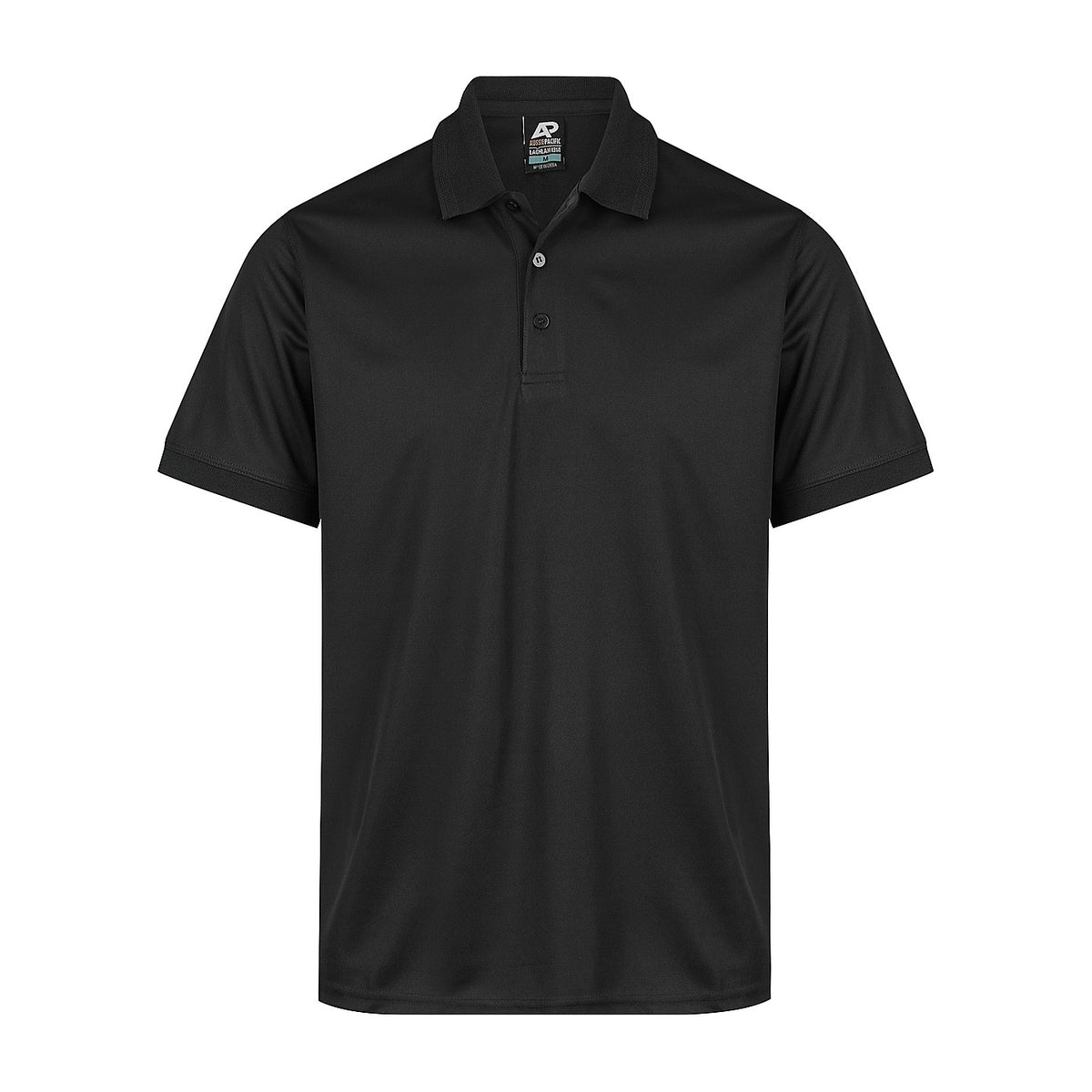 Aussie Pacific Lachlan Mens Polo 1314 in Black