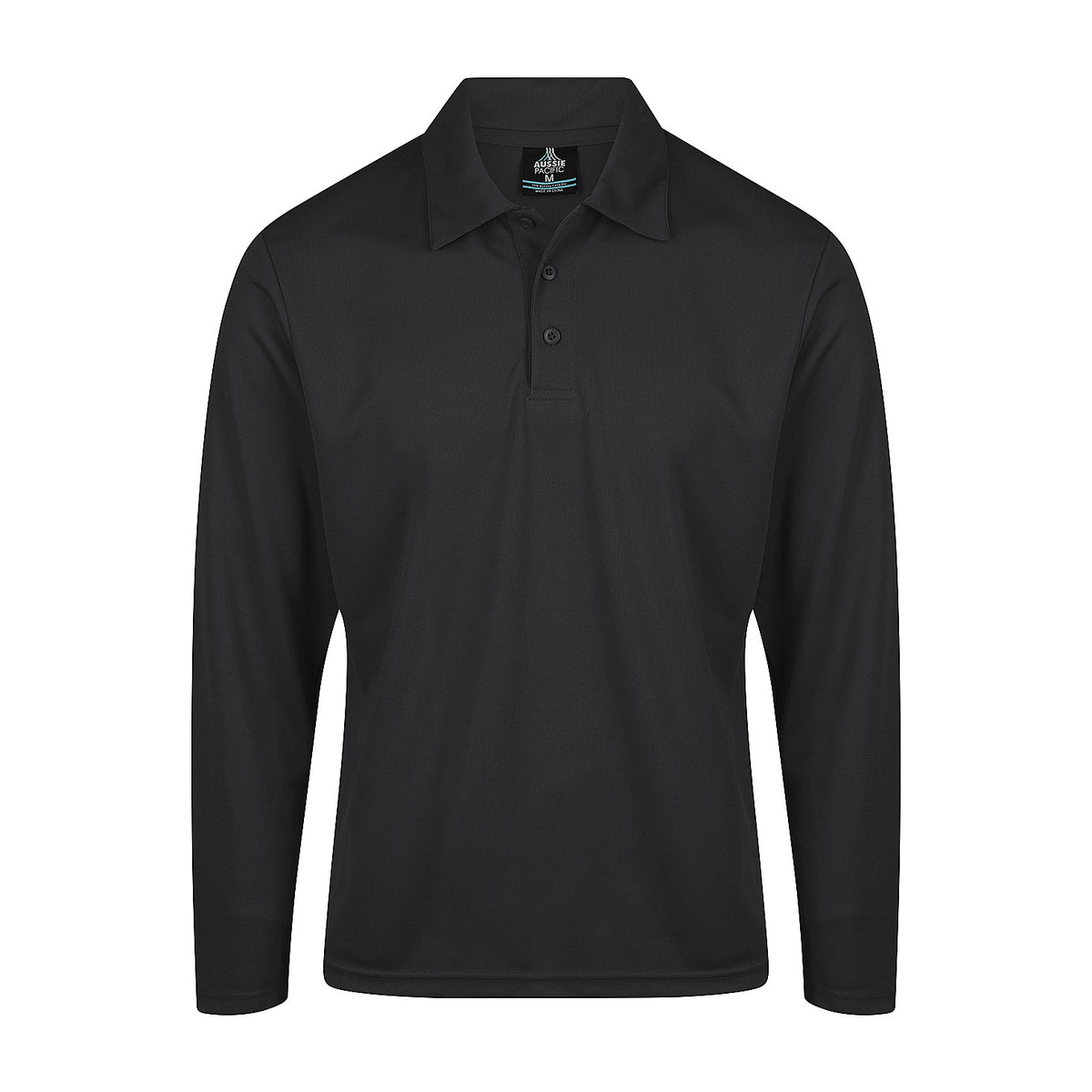 Aussie Pacific Botany Mens Polo 1316 in Black