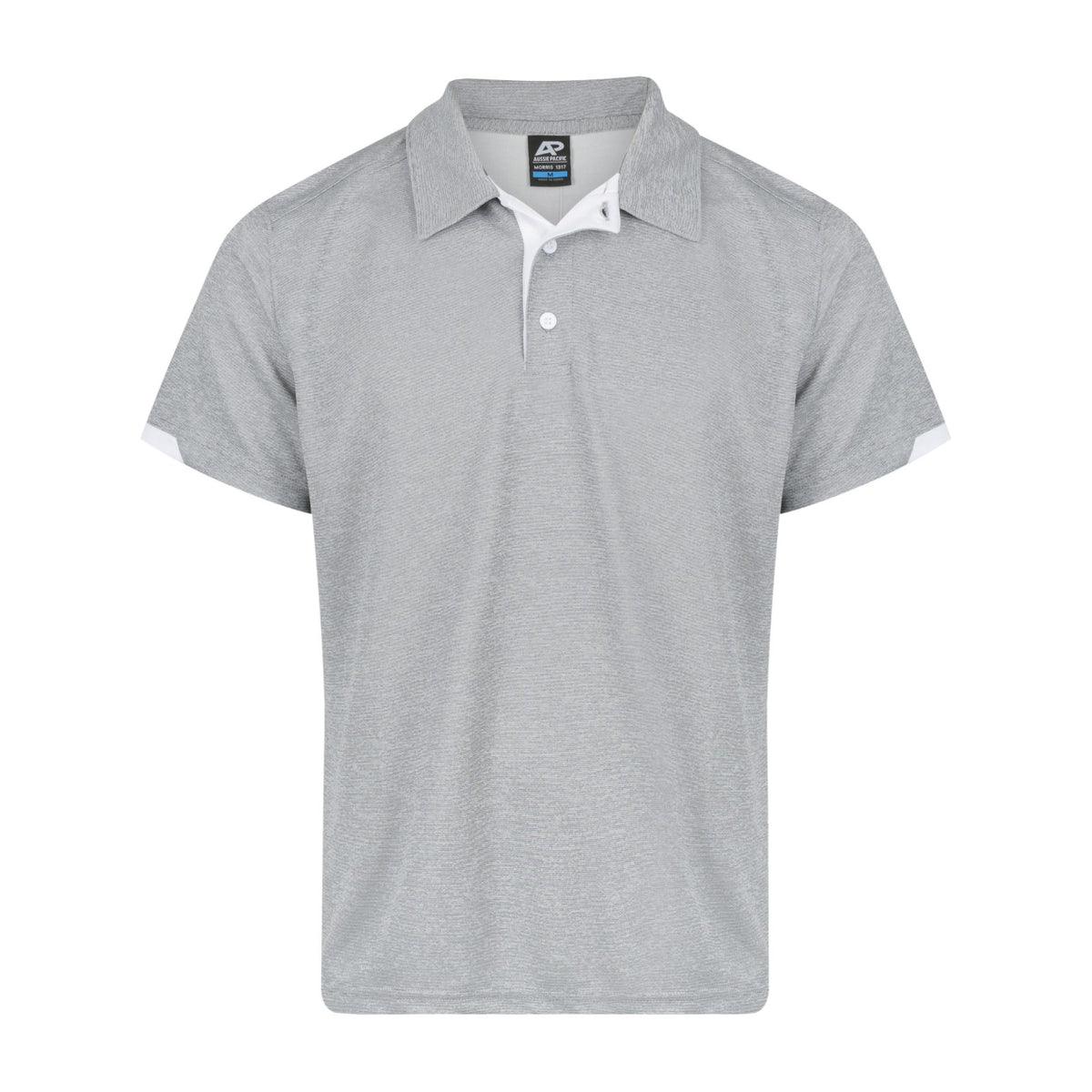 Aussie Pacific Morris Mens Polo 1317 in Black/White