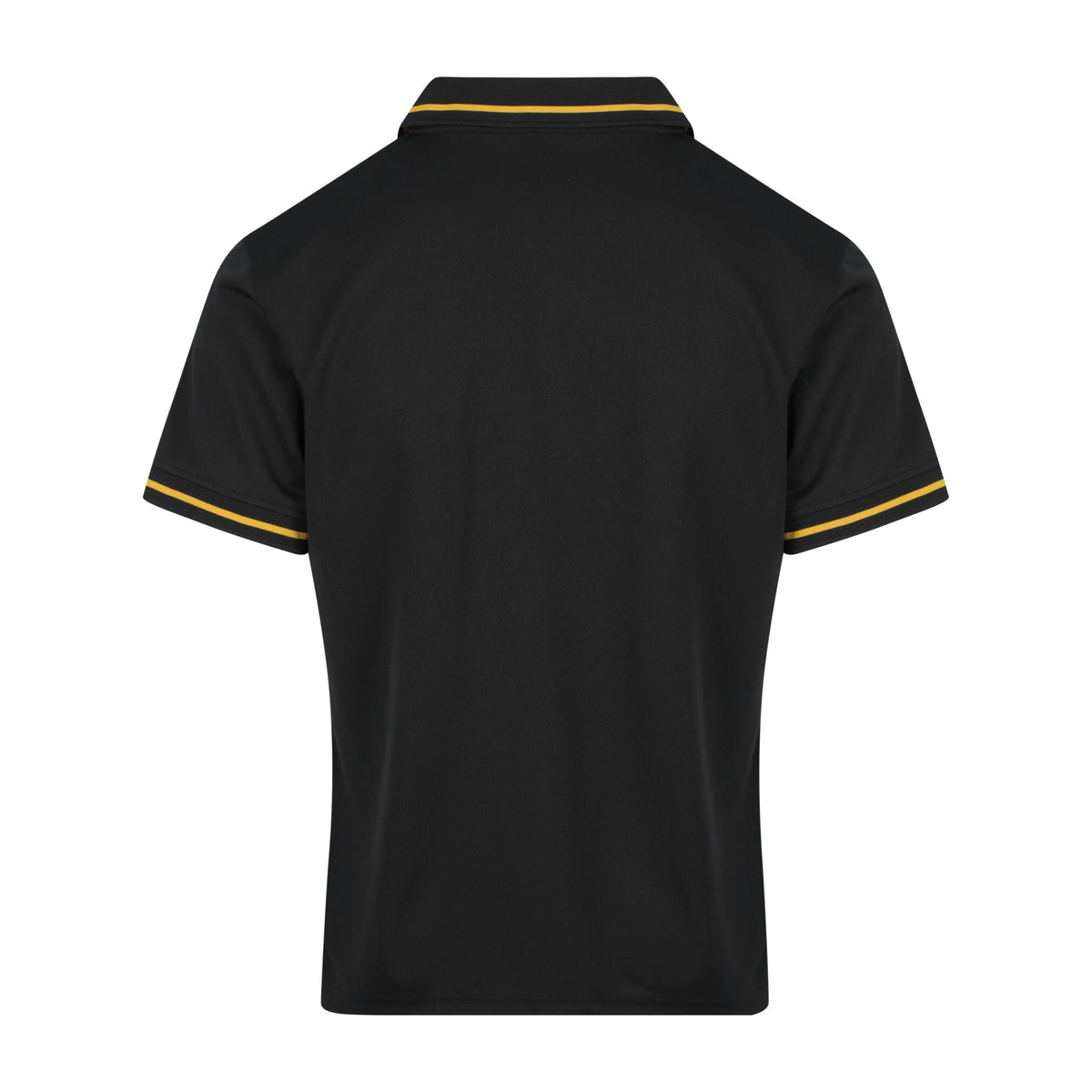 Aussie Pacific Cottesloe Mens Polo 1319 in Black/Gold, back view