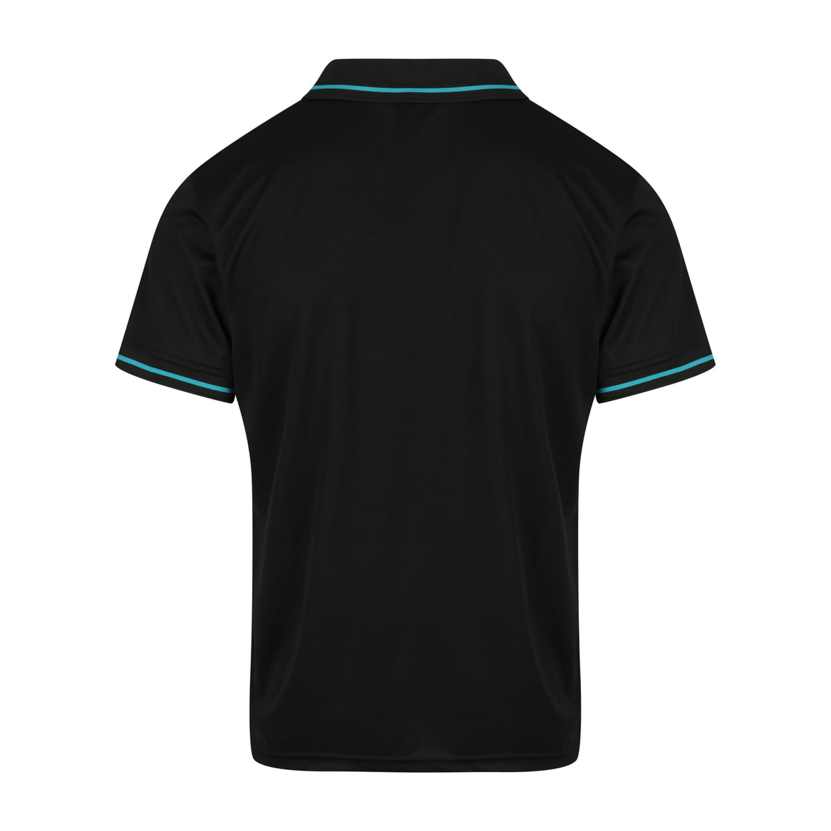 Aussie Pacific Cottesloe Mens Polo 1319 in Black/Teal, back view