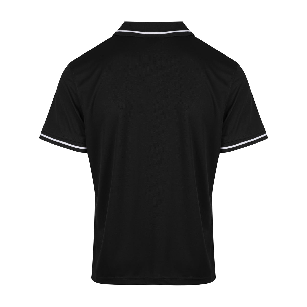 Aussie Pacific Cottesloe Mens Polo 1319 in Black/White, back view