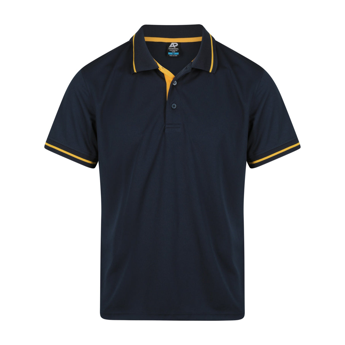Aussie Pacific Cottesloe Mens Polo 1319 in Navy/Gold