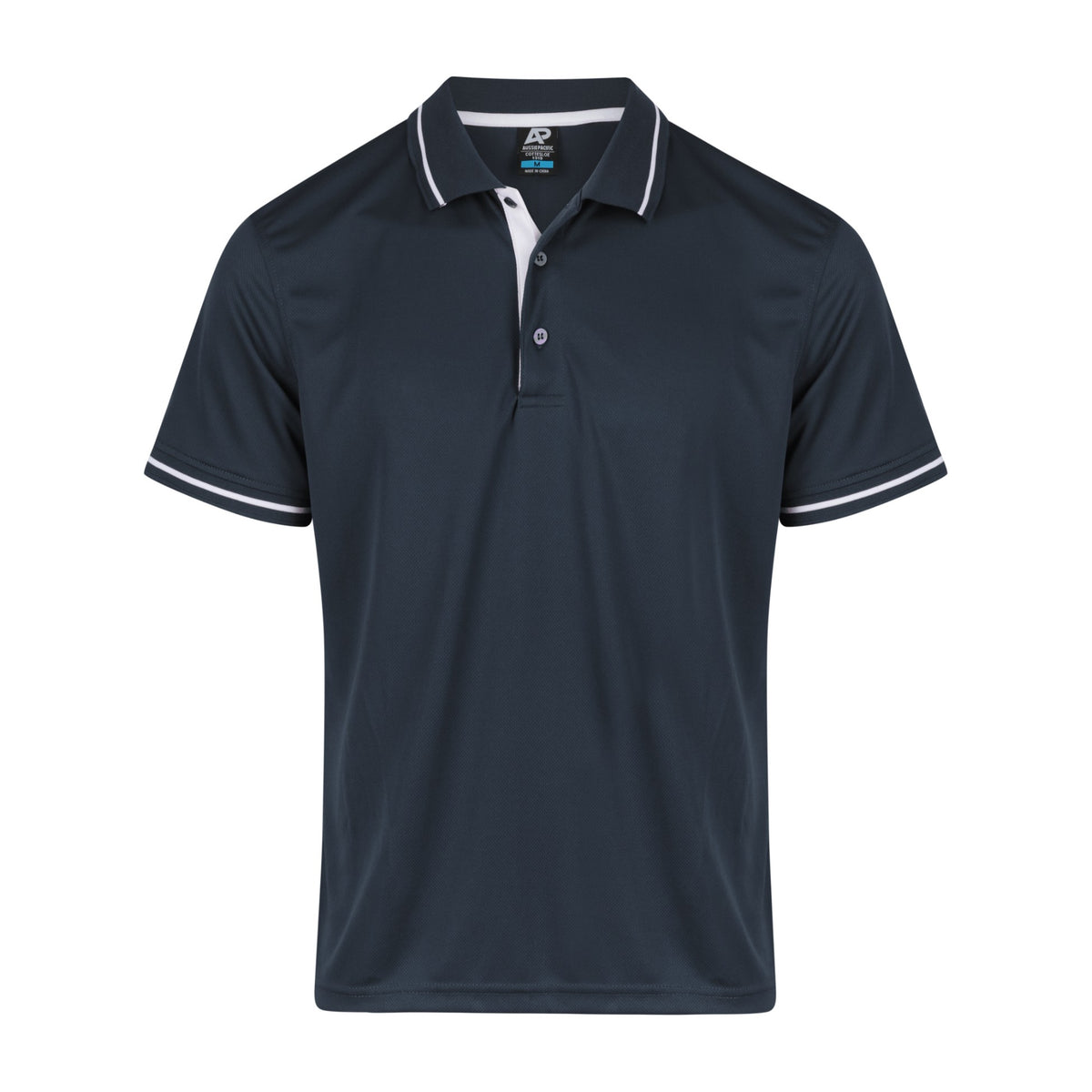 Aussie Pacific Cottesloe Mens Polo 1319 in Navy/White