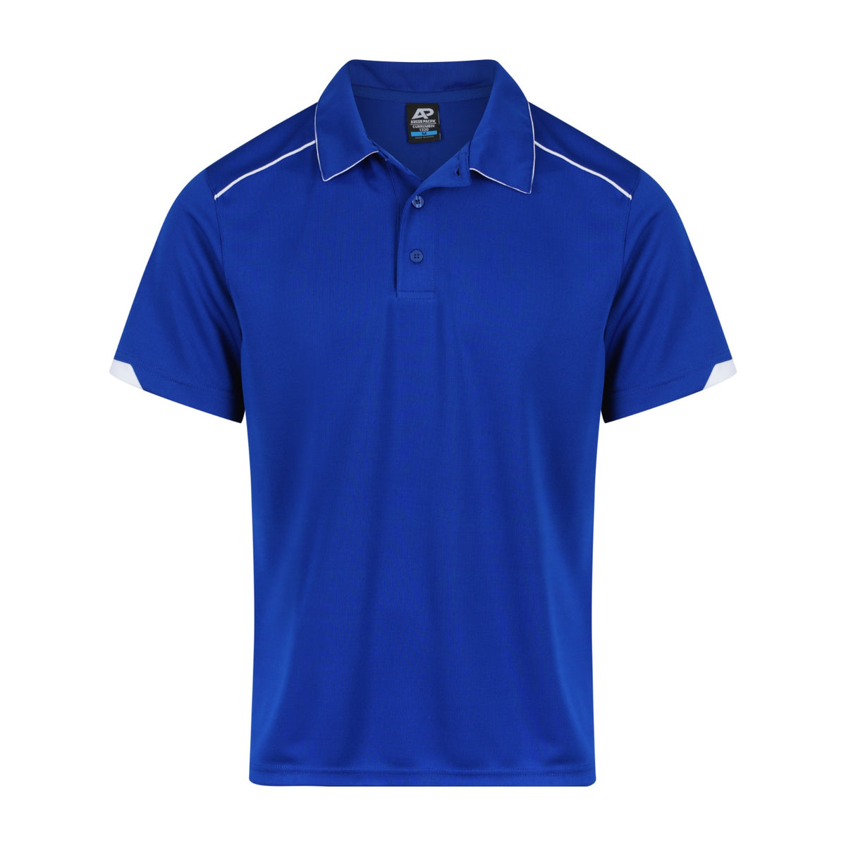 Aussie Pacific Currumbin Mens Polo 1320 in Royal/White