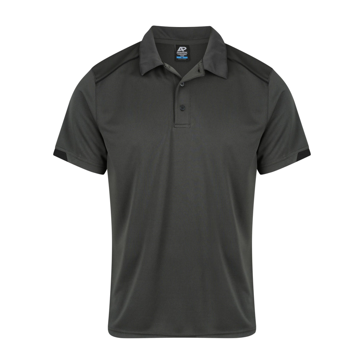 Aussie Pacific Currumbin Mens Polo 1320 in Slate/Black