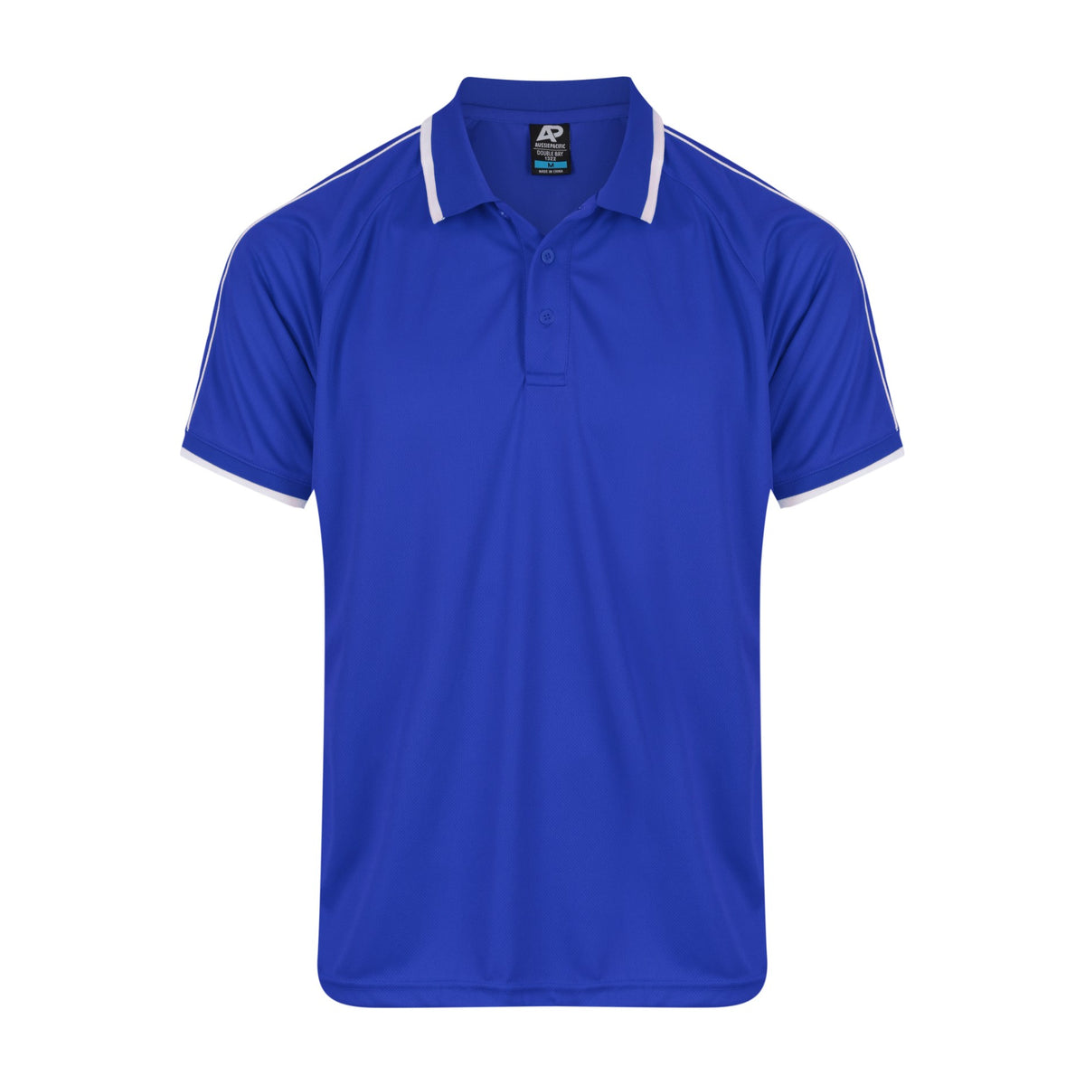 Aussie Pacific Double Bay Mens Polo 1322 in Royal/White