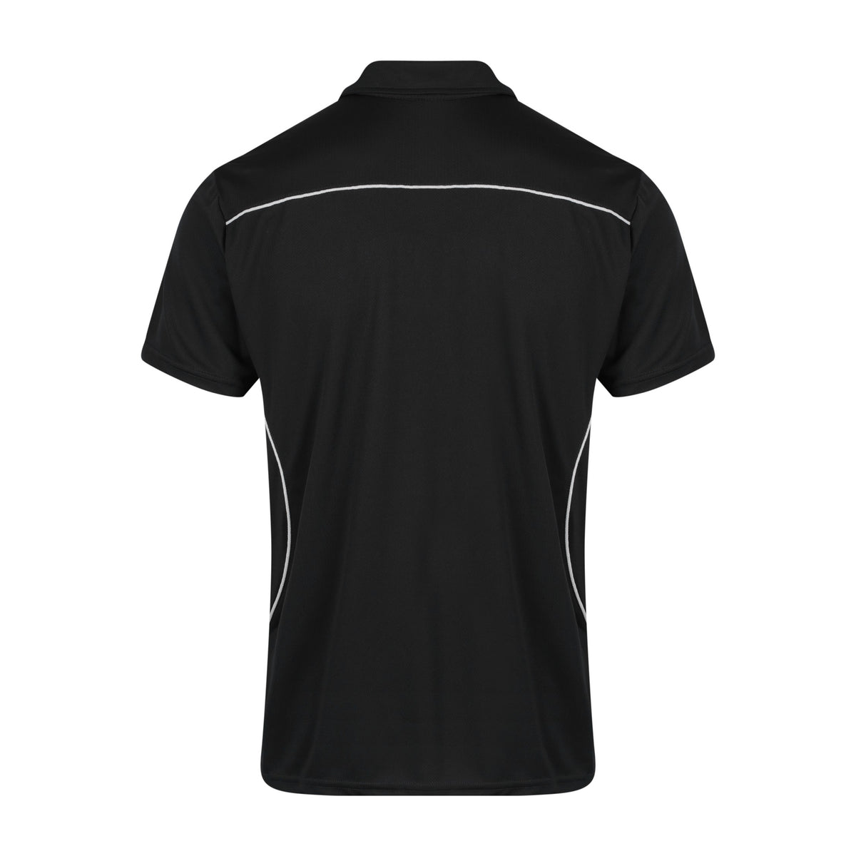 Aussie Pacific Kuranda Mens Polo 1323 in Black/White, back view