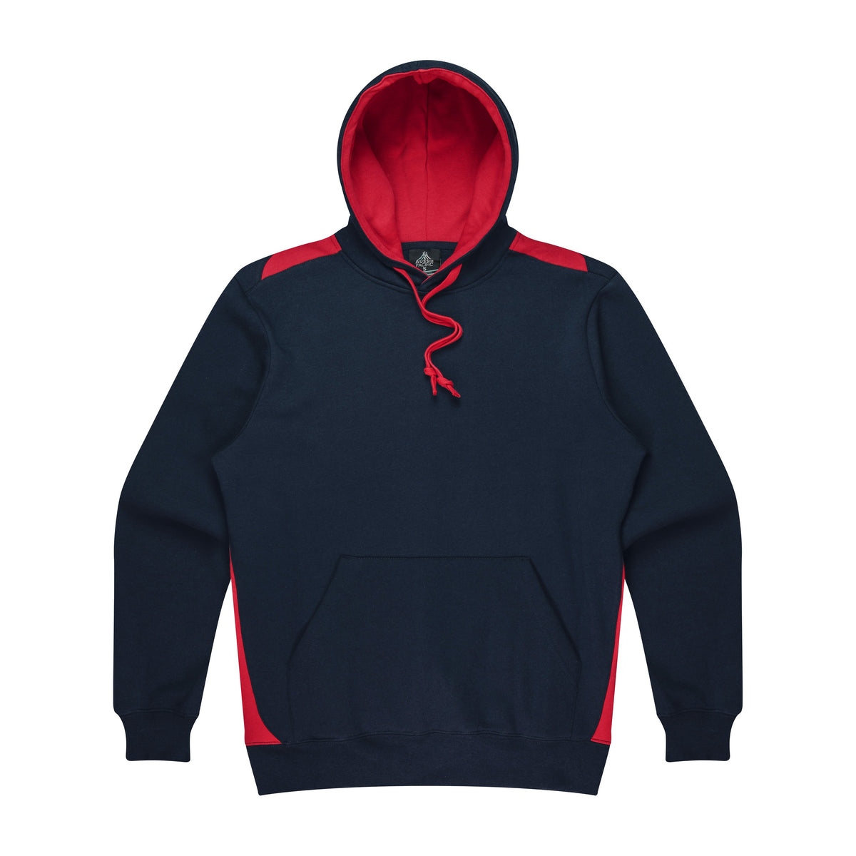 Aussie Pacific Paterson Mens Hoodie 1506 in Navy/Red
