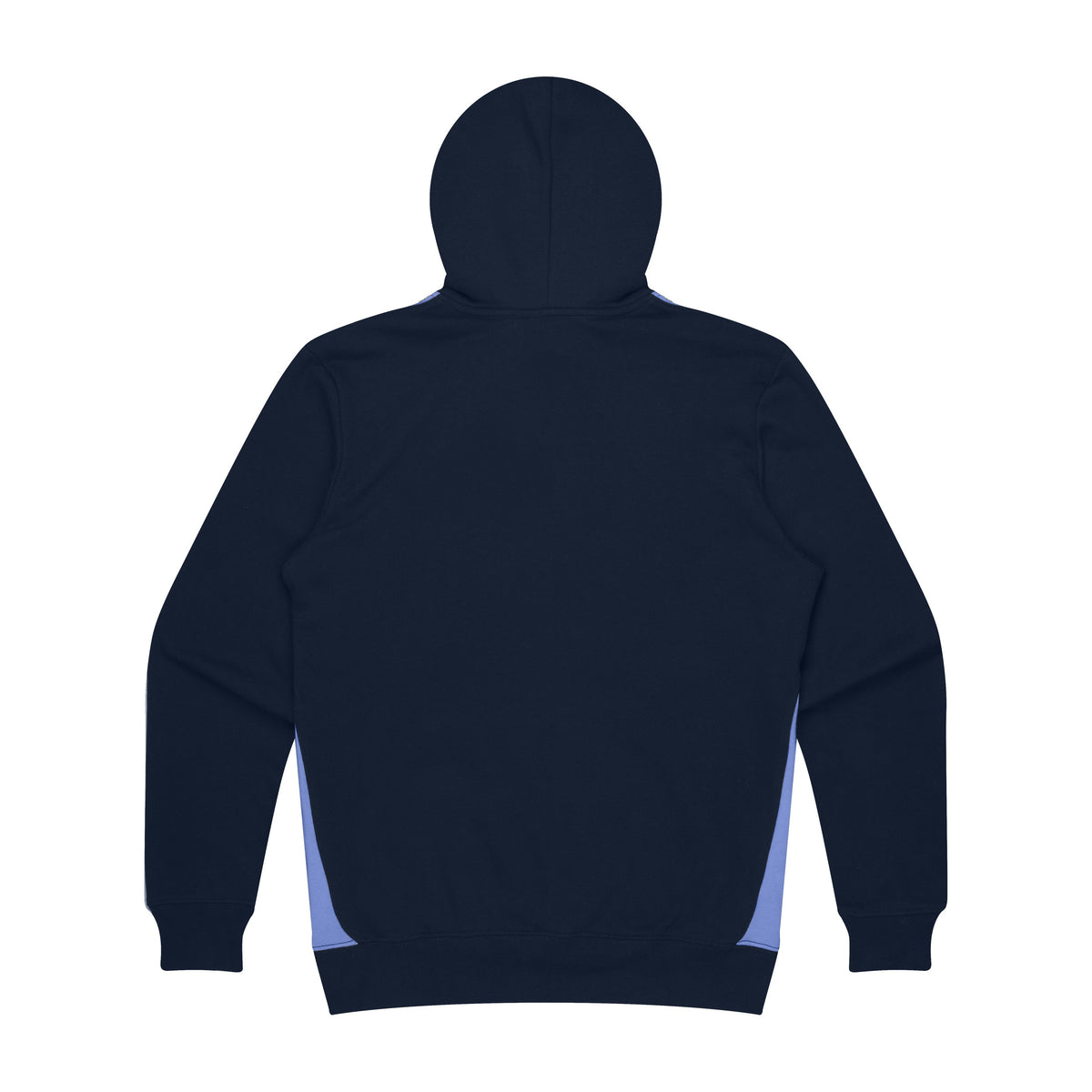 Aussie Pacific Paterson Mens Hoodie 1506 in Navy/Sky, back view