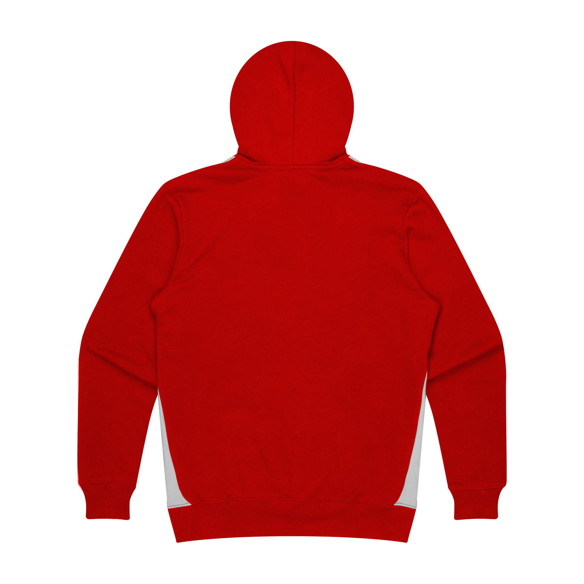Aussie Pacific Paterson Mens Hoodie 1506 in Red/White, back view
