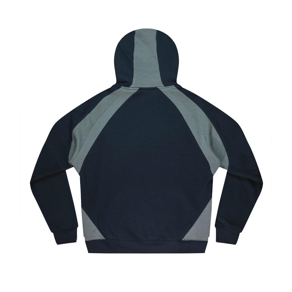 Aussie Pacific Huxley Mens Hoodie 1509 in Navy/Ashe/White, back view