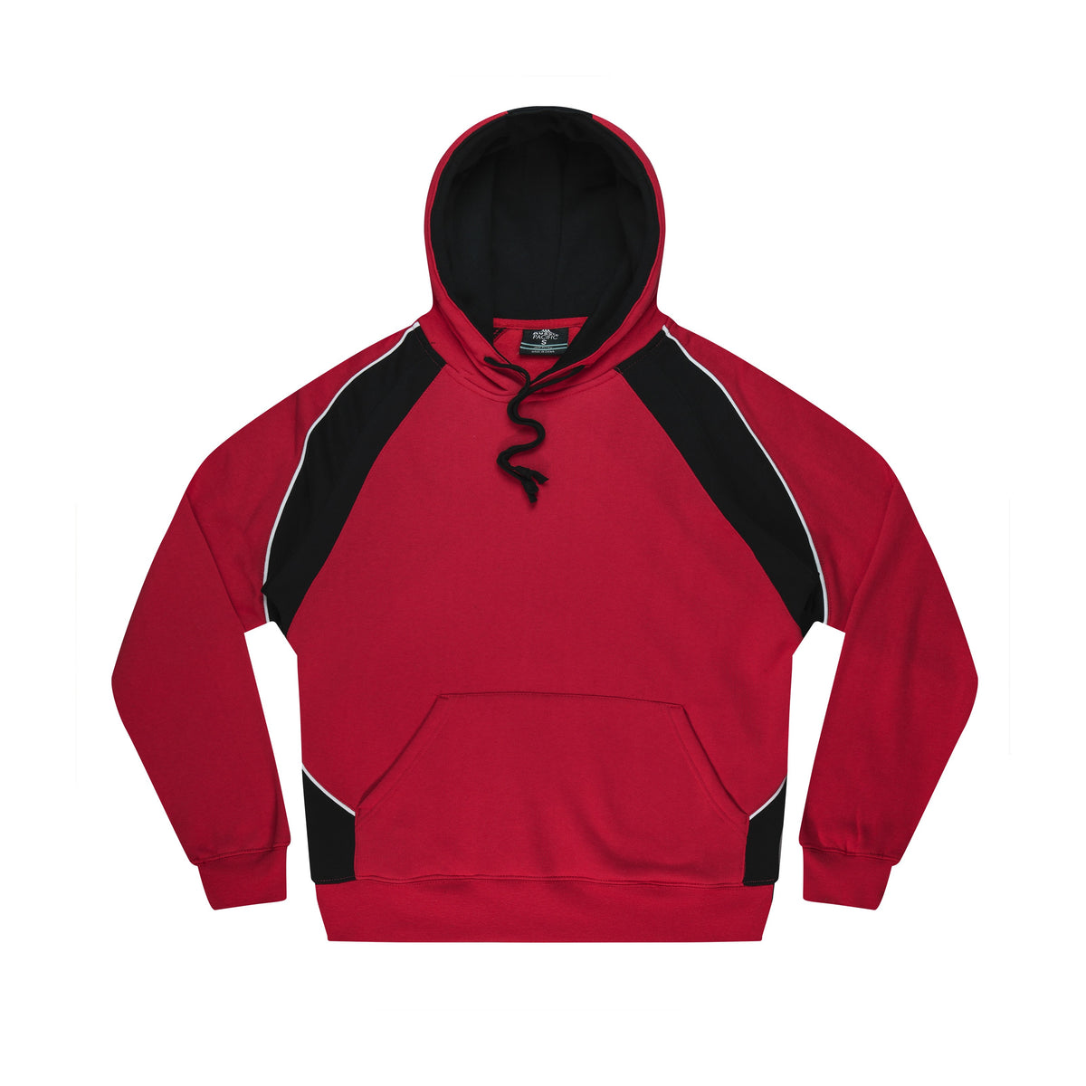 Aussie Pacific Huxley Mens Hoodie 1509 in Red/Black/White