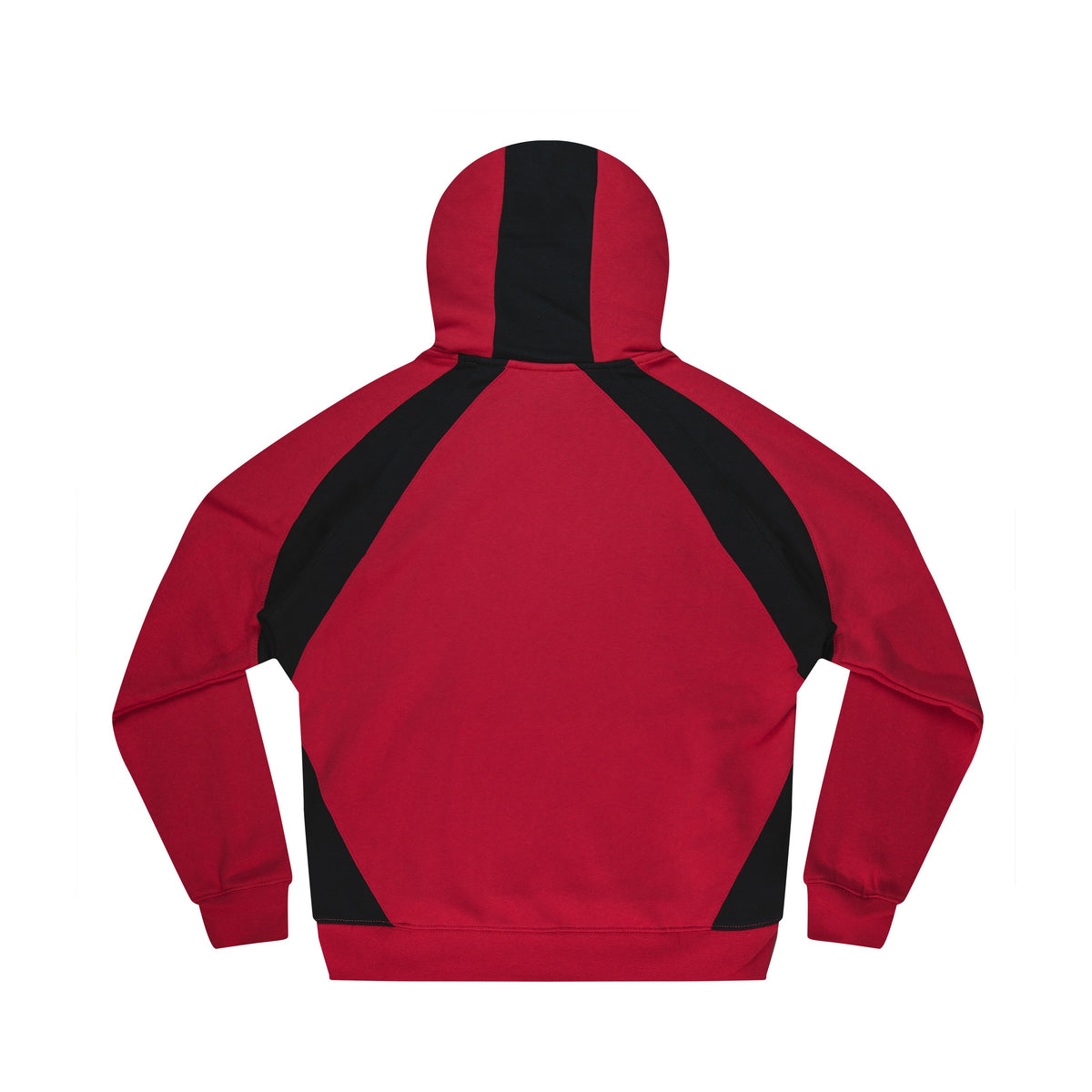 Aussie Pacific Huxley Mens Hoodie 1509 in Red/Black/White, back view