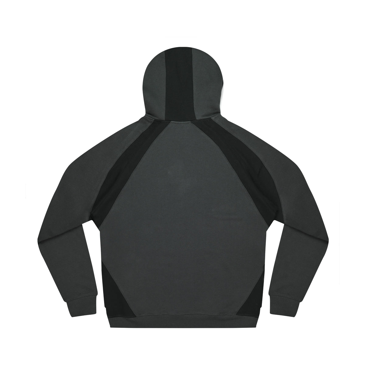 Aussie Pacific Huxley Mens Hoodie 1509 in Slate/Black/White, back view