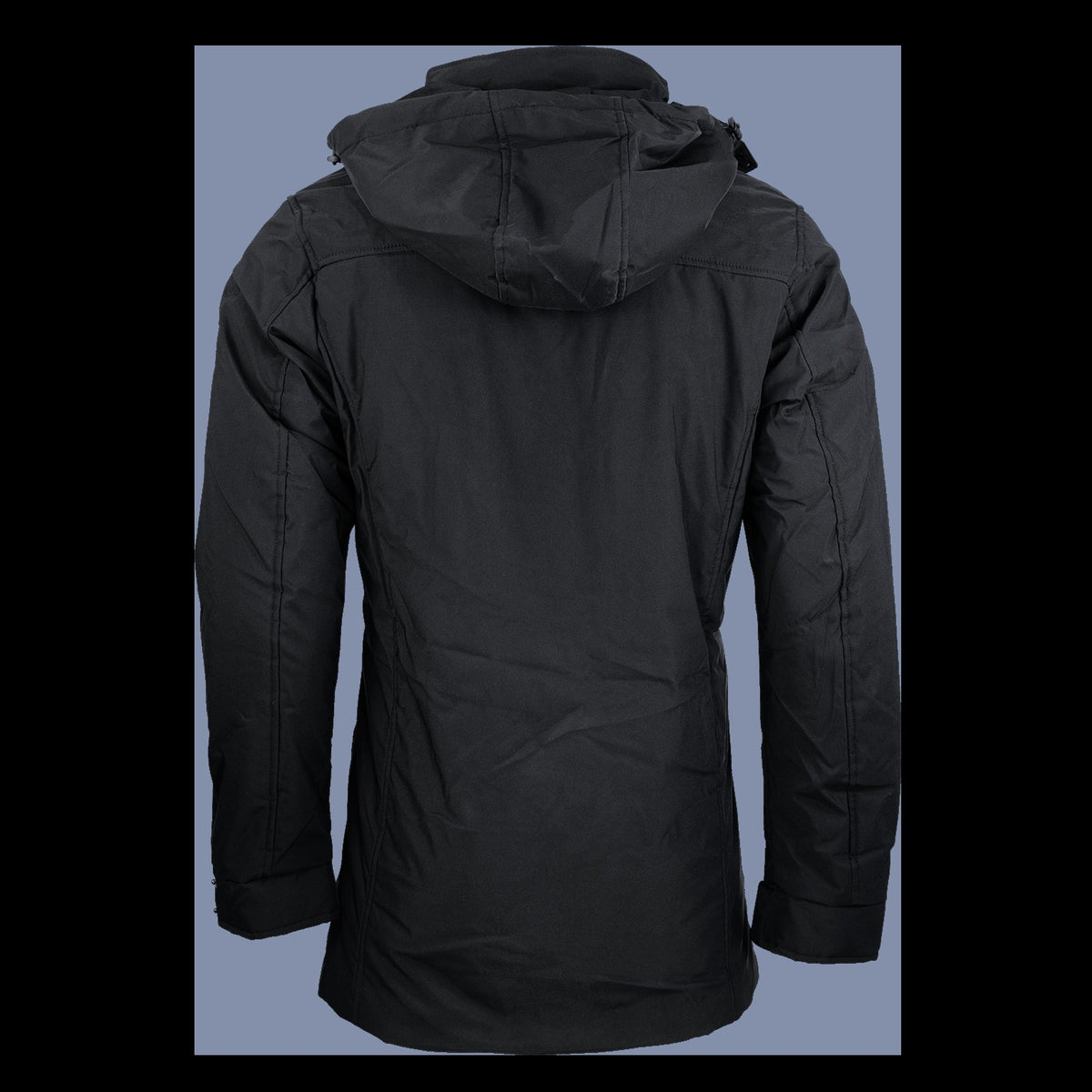 Aussie Pacific Parklands Mens Jacket 1519 in Black, back view