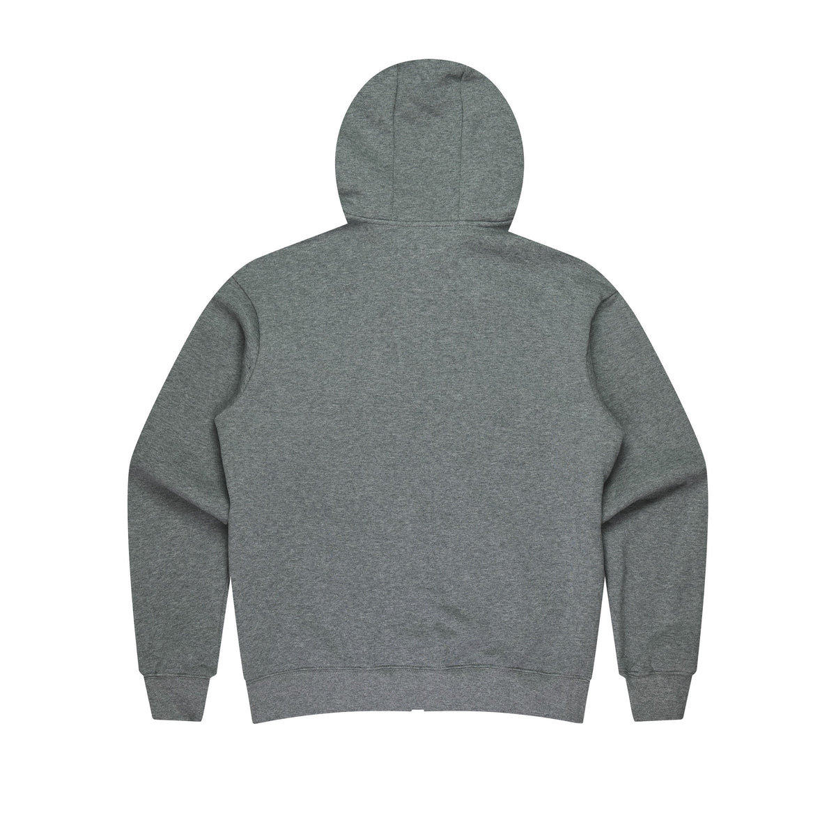 Aussie Pacific Queenscliff Zip Mens Hoodie 1528 in Charcoal, back view