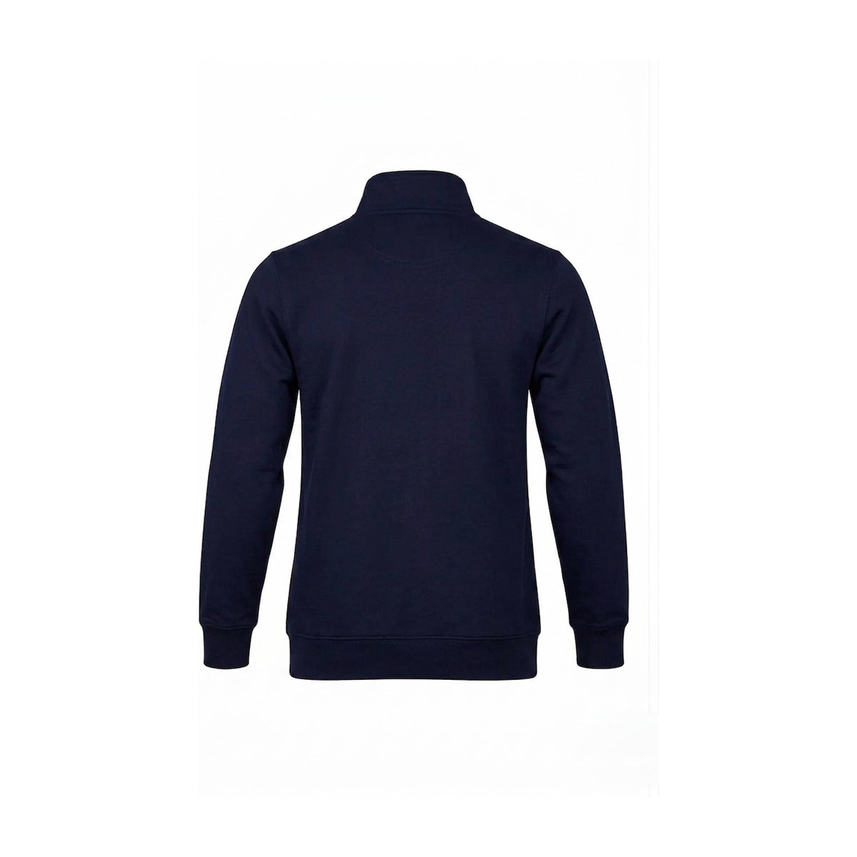 Aussie Pacific Mawson Mens 1/4 Zip Jumper 1534 in Navy, back view