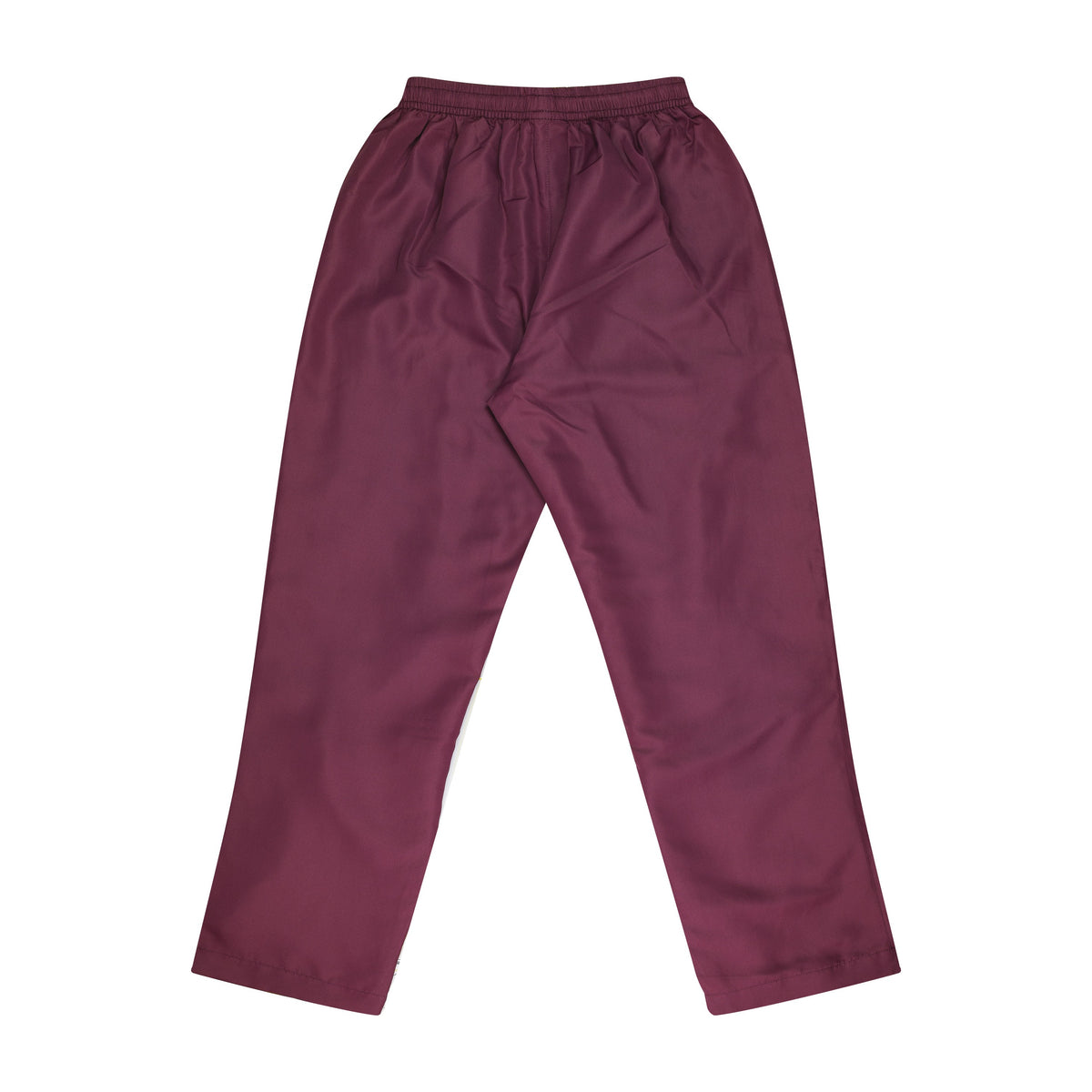 Aussie Pacific Trackpant Mens Track Pants 1600 in Maroon, back view