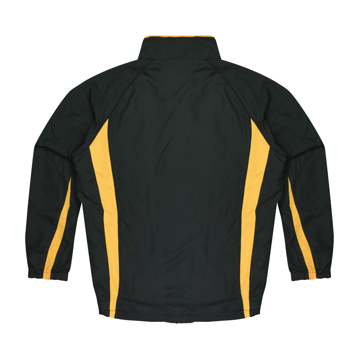 Aussie Pacific Eureka Mens Jacket 1604 in Black/Gold, back view