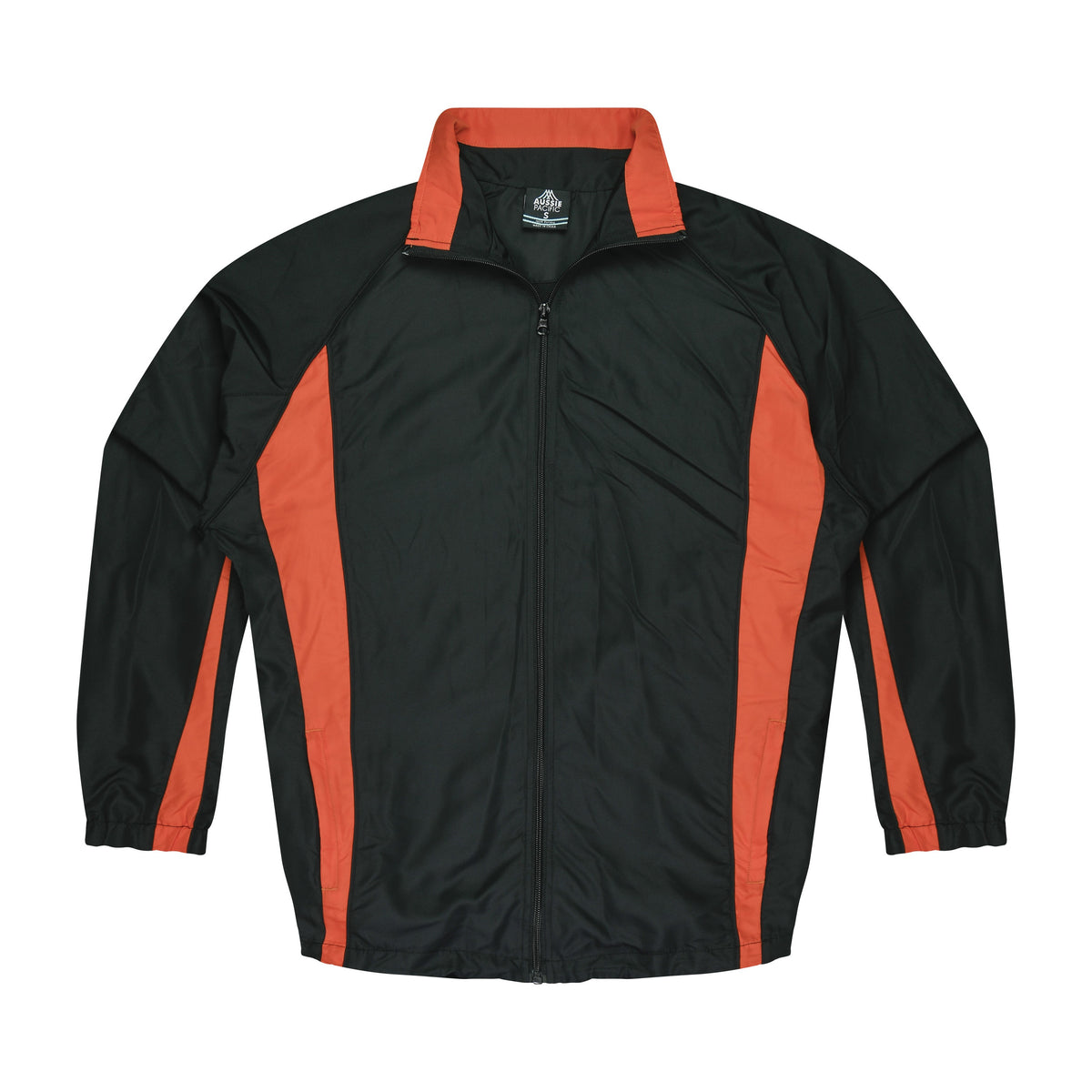 Aussie Pacific Eureka Mens Jacket 1604 in Black/Orange