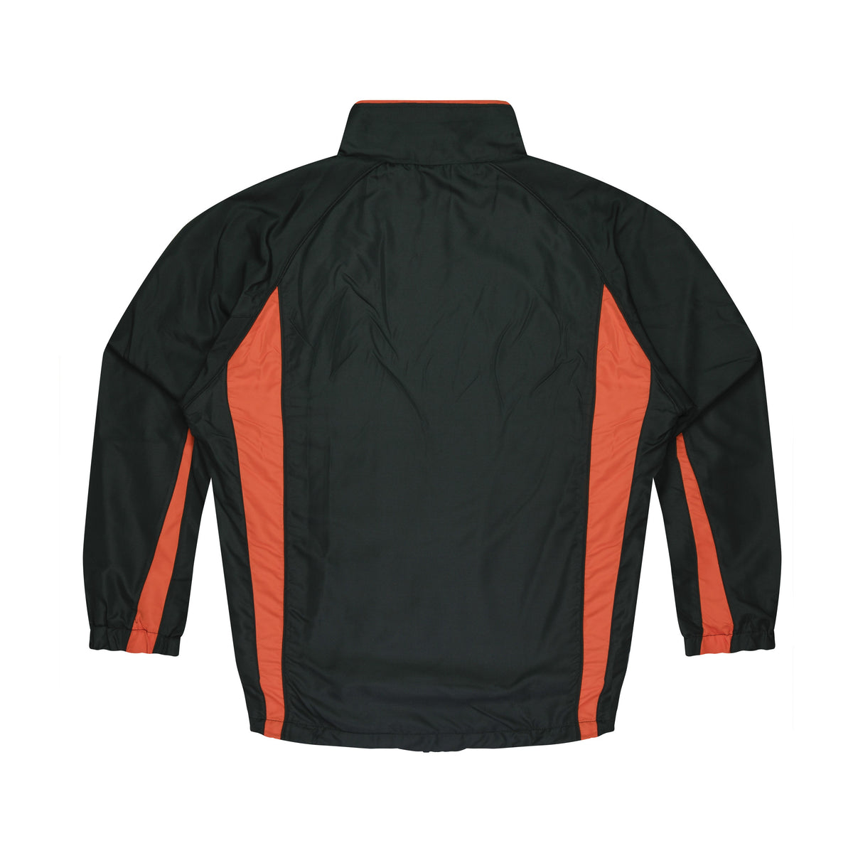 Aussie Pacific Eureka Mens Jacket 1604 in Black/Orange, back view