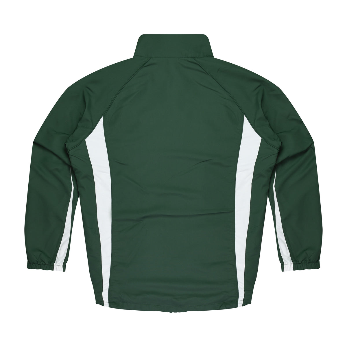 Aussie Pacific Eureka Mens Jacket 1604 in Bottle/White, back view