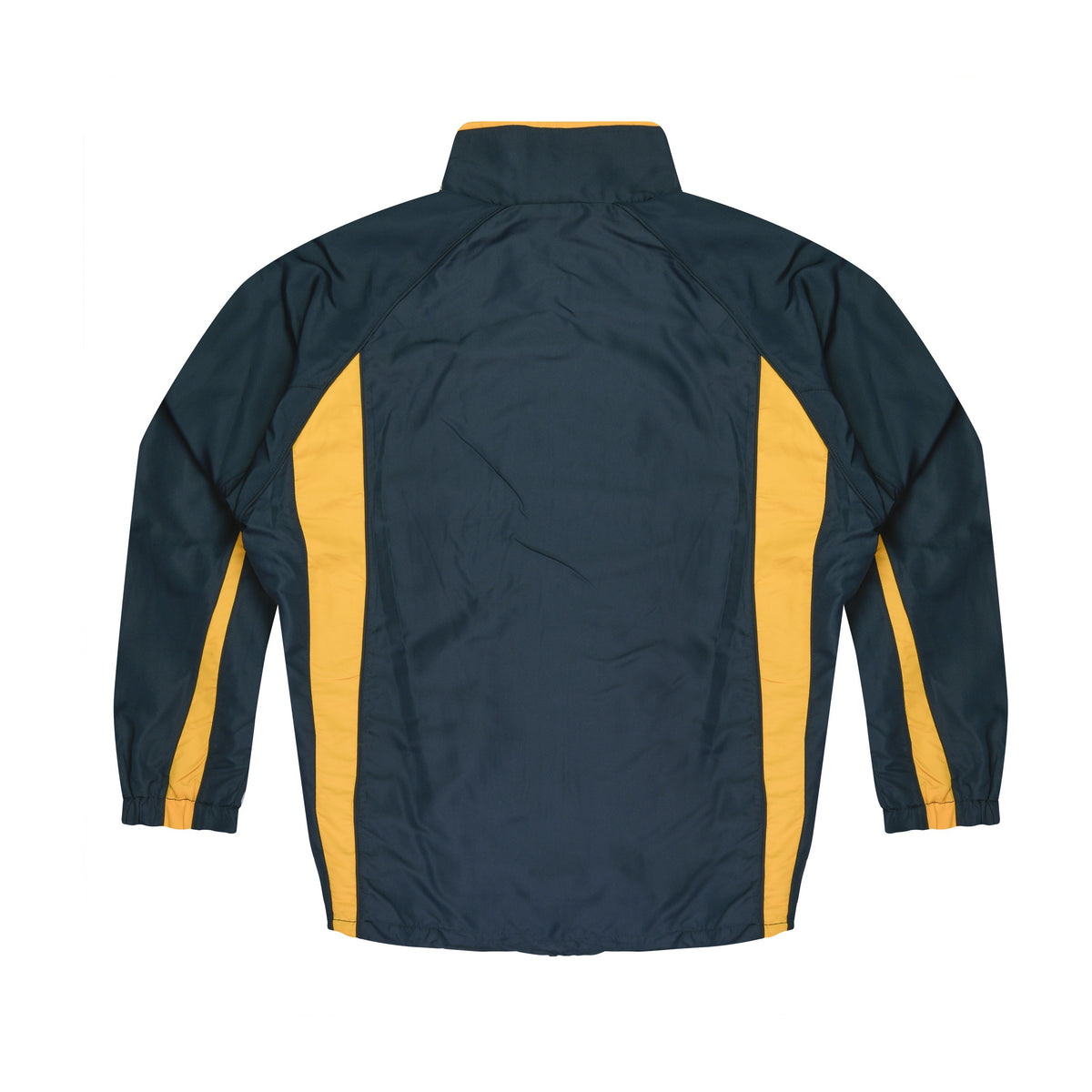 Aussie Pacific Eureka Mens Jacket 1604 in Navy/Gold, back view