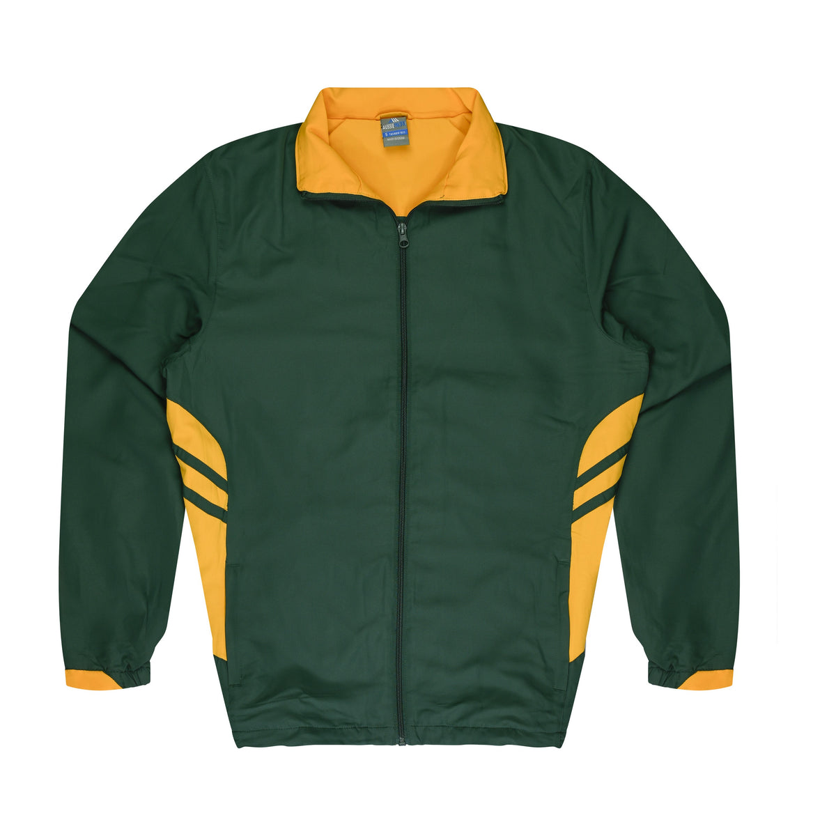 Aussie Pacific Tasman Mens Jacket 1611 in Bottle/Gold