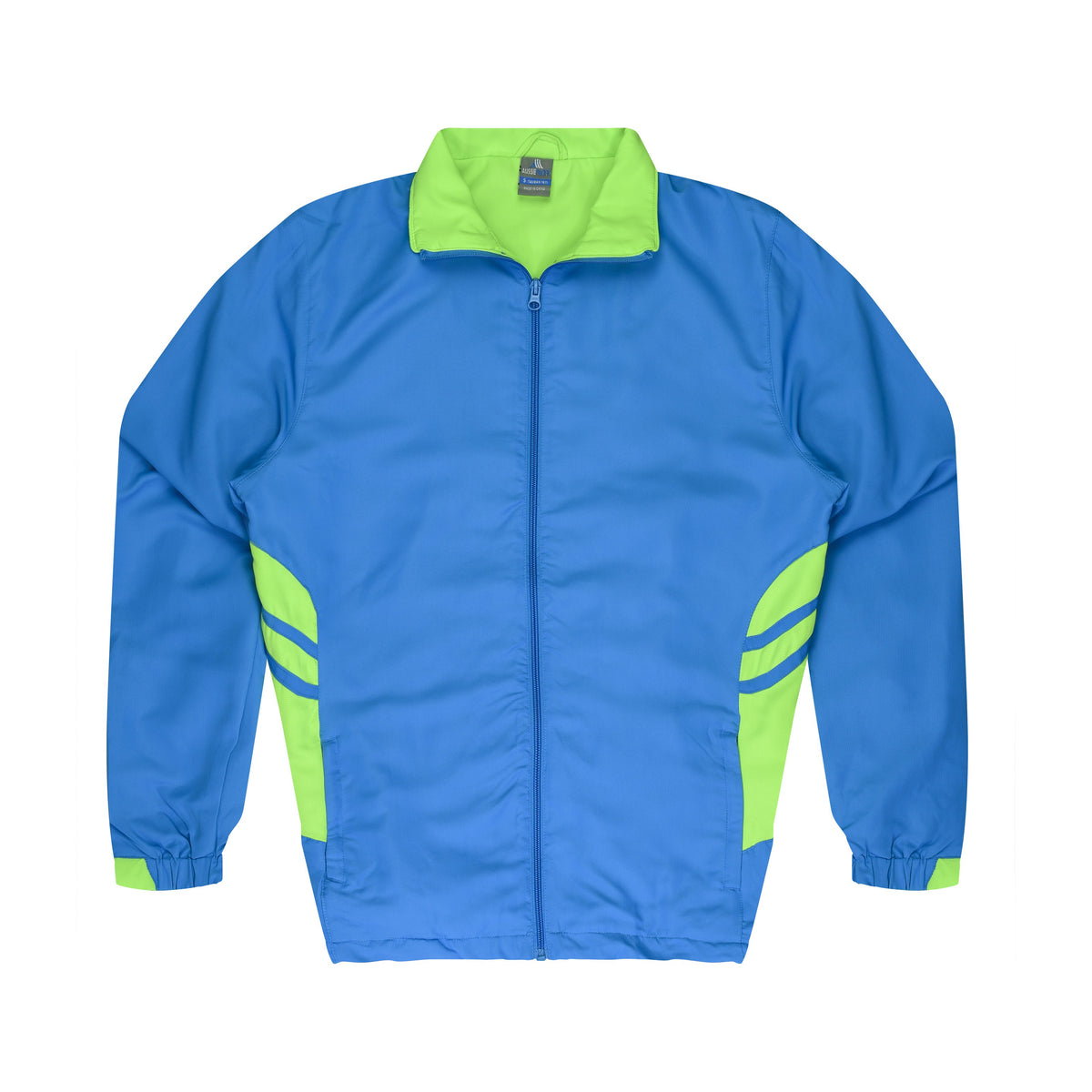 Aussie Pacific Tasman Mens Jacket 1611 in Cyan/Neon Green
