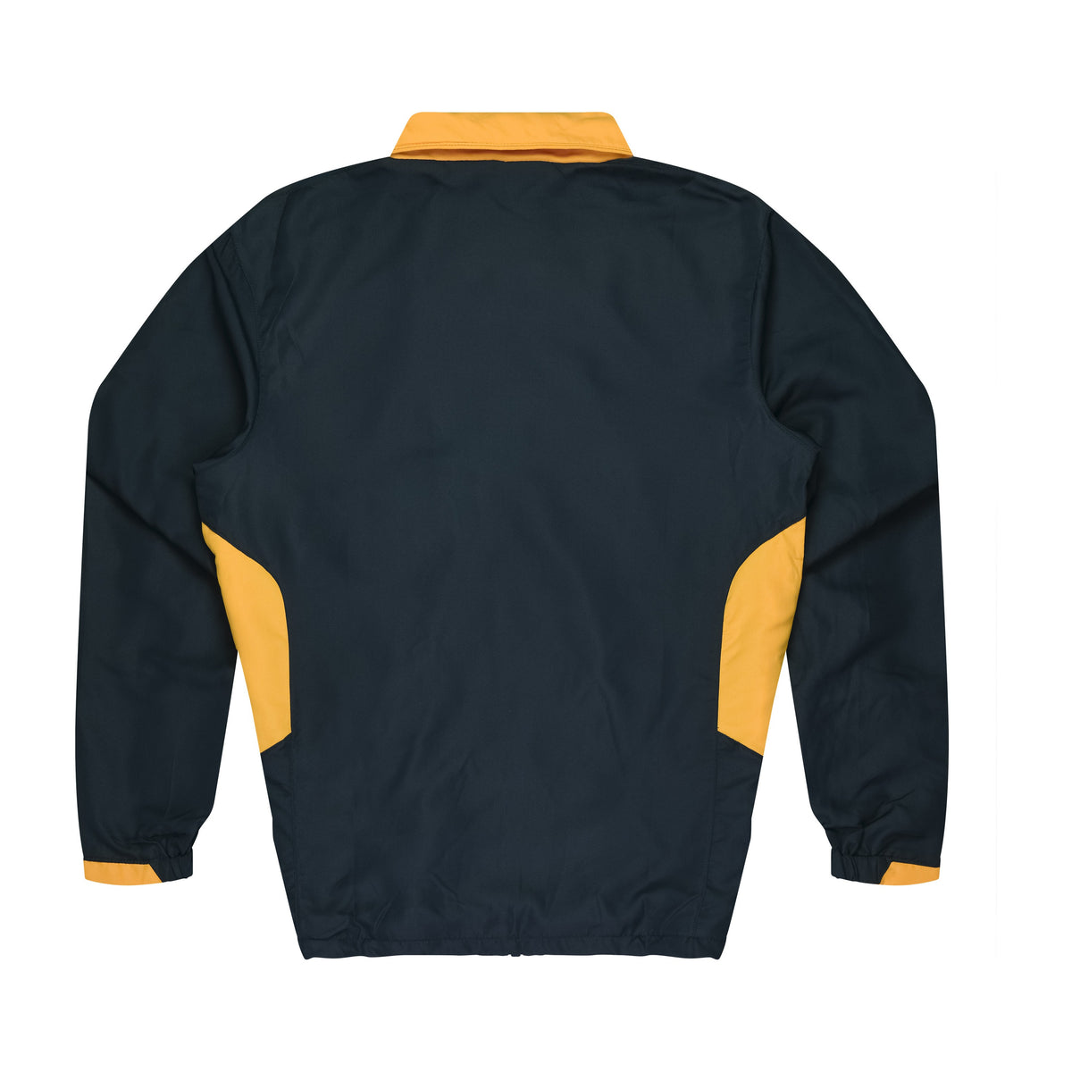 Aussie Pacific Tasman Mens Jacket 1611 in Navy/Gold, back view