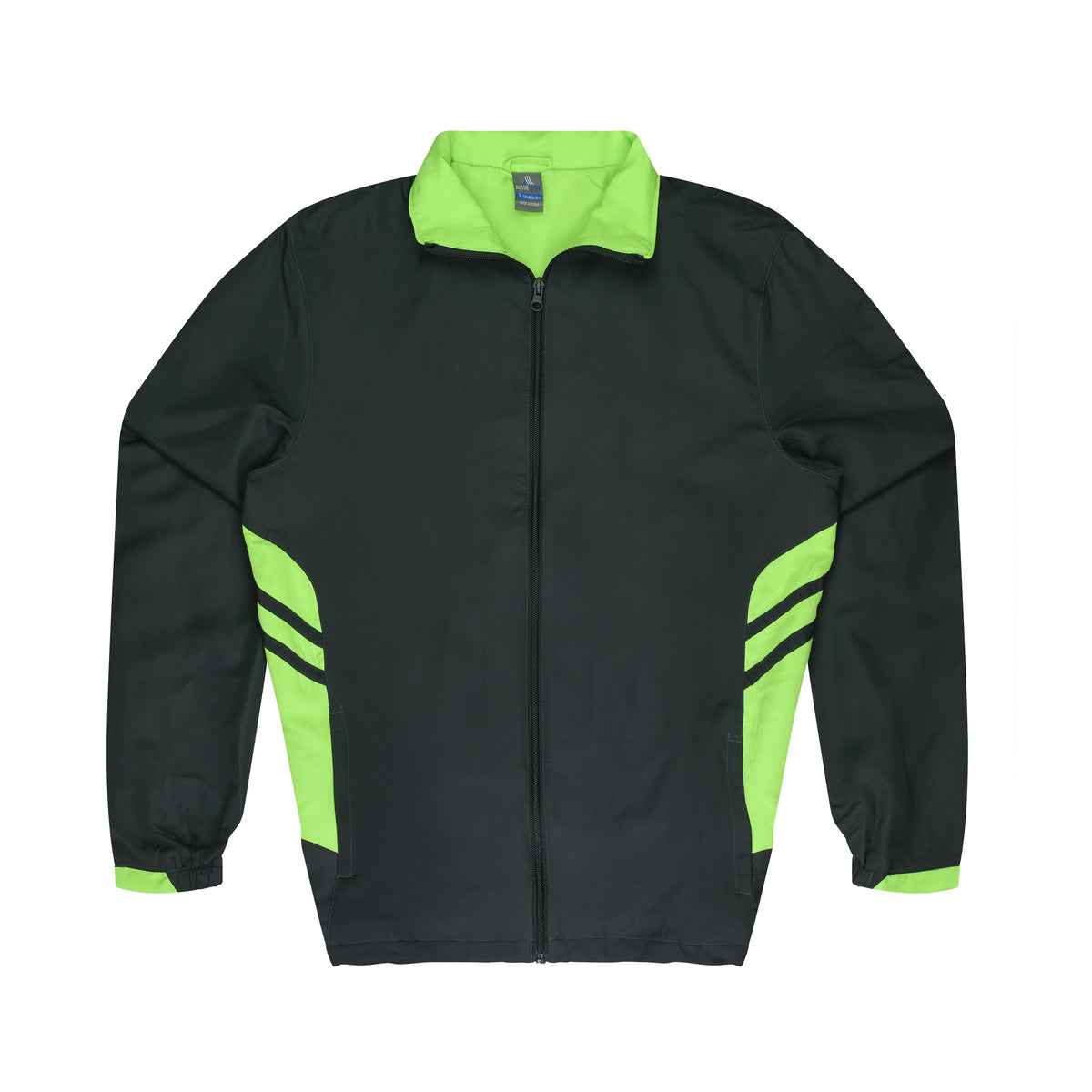 Aussie Pacific Tasman Mens Jacket 1611 in Slate/Neon Green