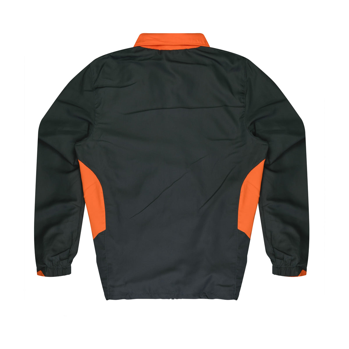 Aussie Pacific Tasman Mens Jacket 1611 in Slate/Neon Orange, back view