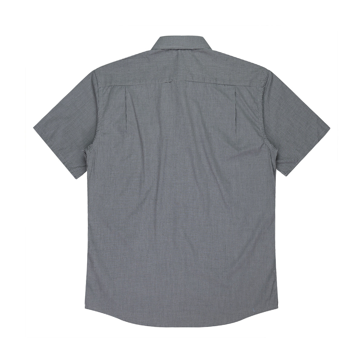 Aussie Pacific Toorak Mens Shirt 1901S in Black/White, back view