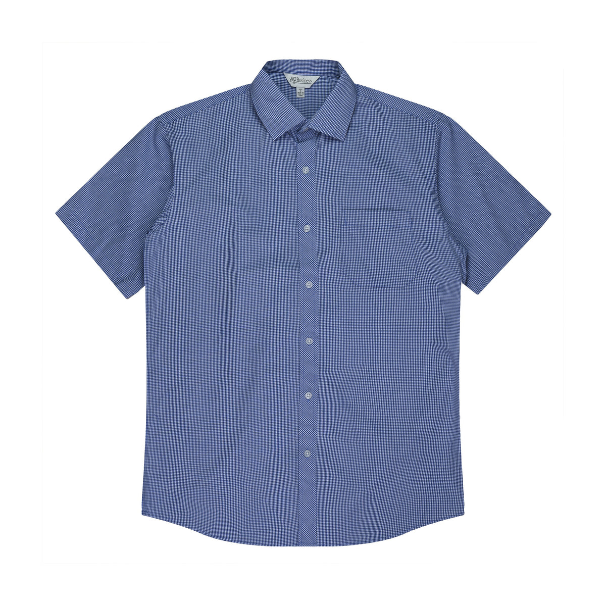 Aussie Pacific Toorak Mens Shirt 1901S in Navy/White