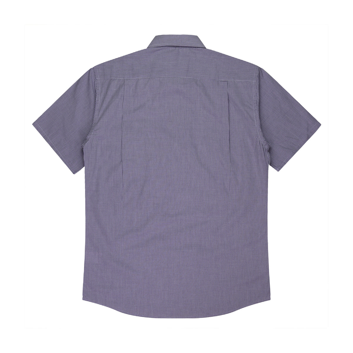 Aussie Pacific Toorak Mens Shirt 1901S in Purple/White, back view