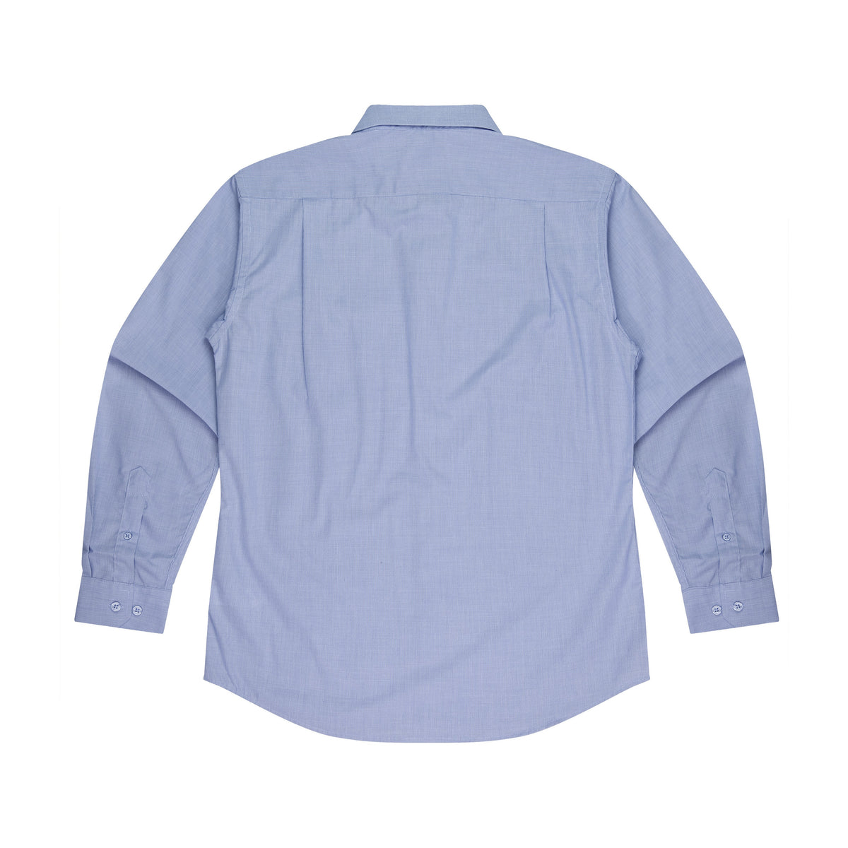 Aussie Pacific Grange Mens Shirt 1902L in Mid Blue, back view