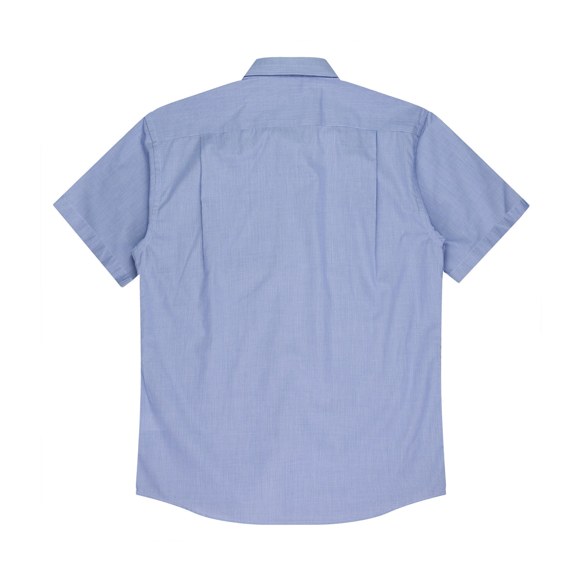 Aussie Pacific Grange Mens Shirt 1902S in Mid Blue, back view