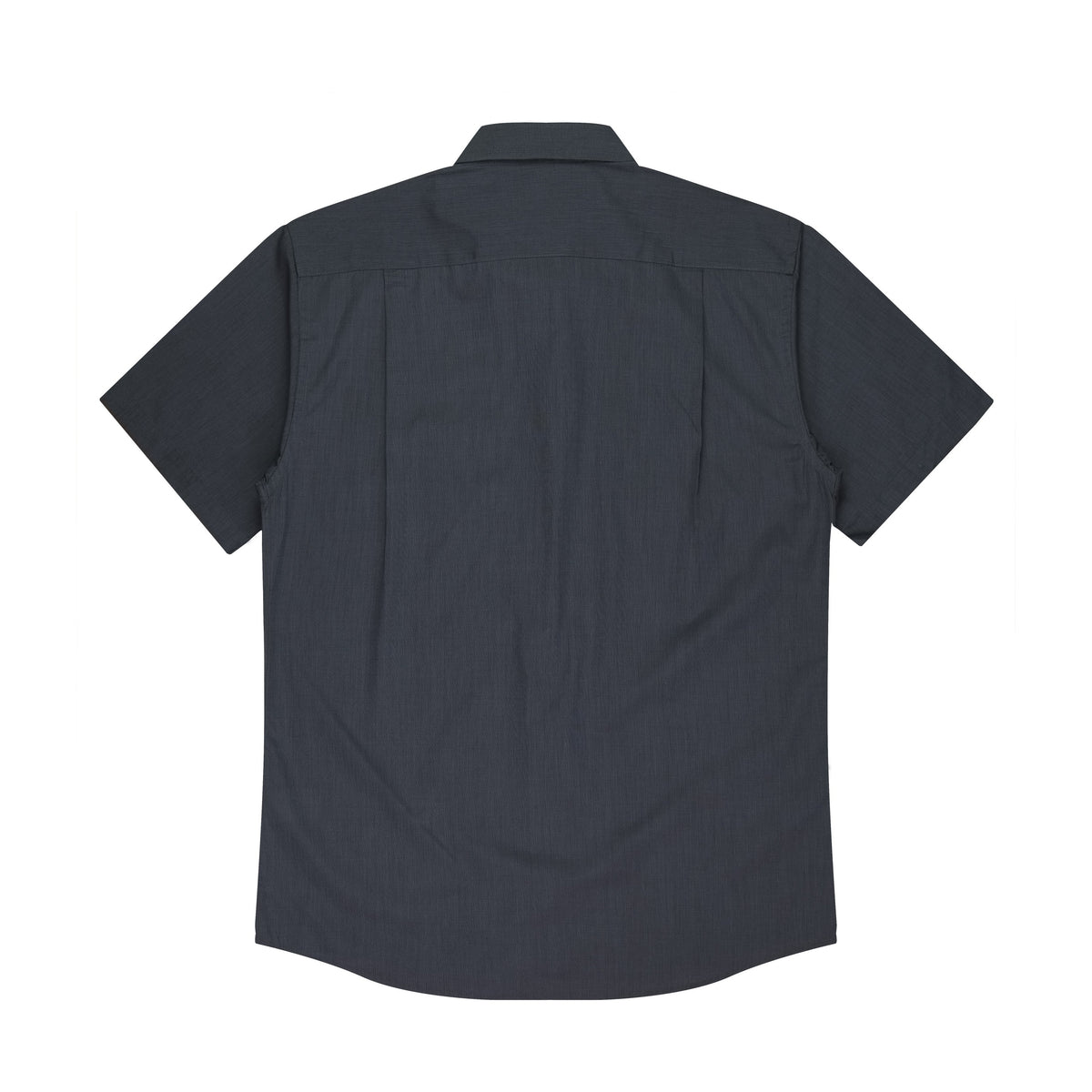 Aussie Pacific Grange Mens Shirt 1902S in Shadow Grey, back view