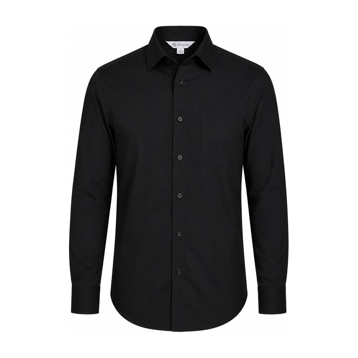 Aussie Pacific Mosman Mens Shirt 1903L in Black