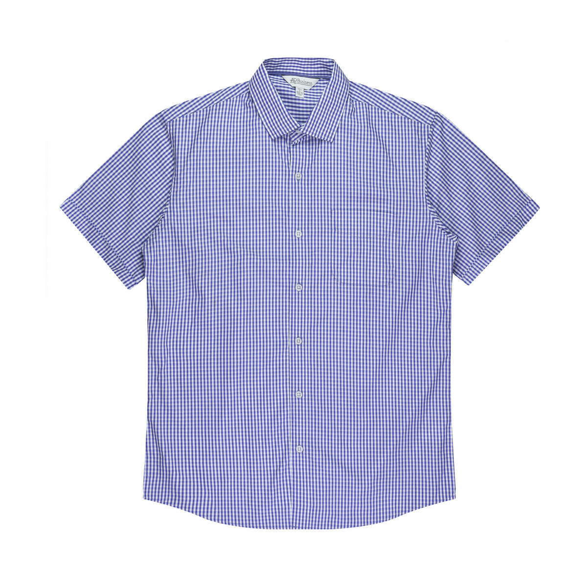 Aussie Pacific Epsom Mens Shirt 1907S in Mauve, back view