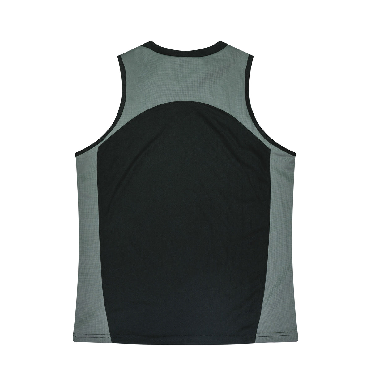 Aussie Pacific Premier Womens Singlet 2101 in Black/Ashe, back view