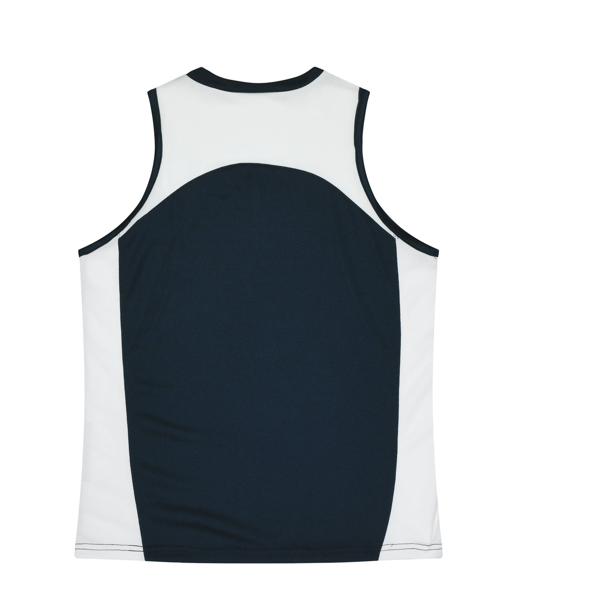 Aussie Pacific Premier Womens Singlet 2101 in Navy/White, back view
