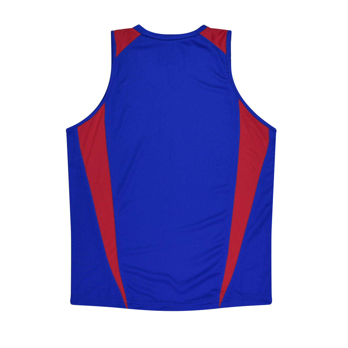 Aussie Pacific Eureka Womens Singlet 2104 in Royal/Red, back view